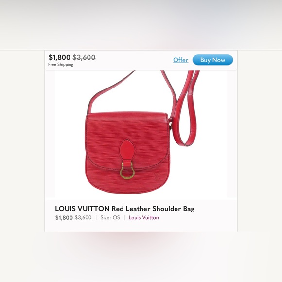 ✅AUTHENTIC GM size LOUIS VUITTON St CLOUD - Picture 2 of 15